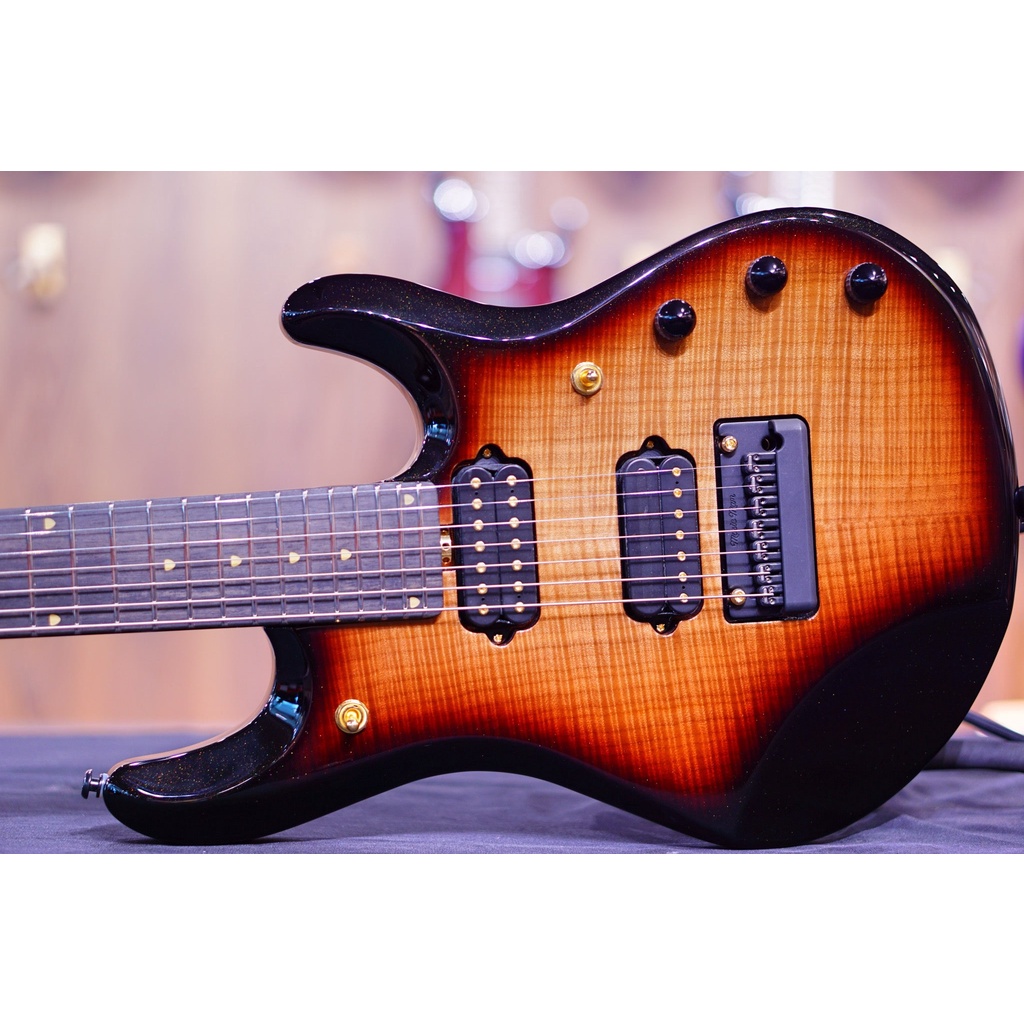 Ernie Ball Music Man JP7 20th Anniversary Honey Butter Burst John Petrucci F96564