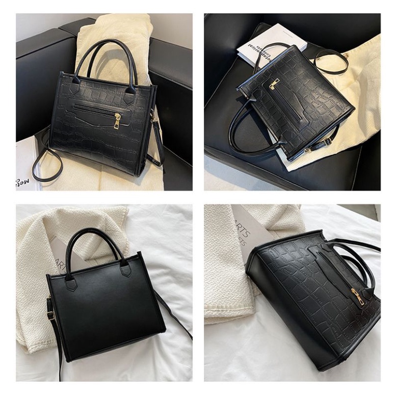 6606 𝘼𝙢𝙖𝙣𝙙𝙖 𝘽𝙖𝙜 Tote Bag Motif Flap IMPORT KUALITAS A++