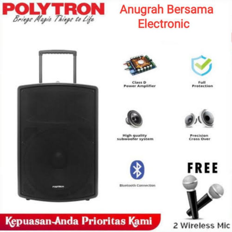 Speaker Polytron PAS PRO12F3 garansi resmi Polytron PAS PRO 12 F3