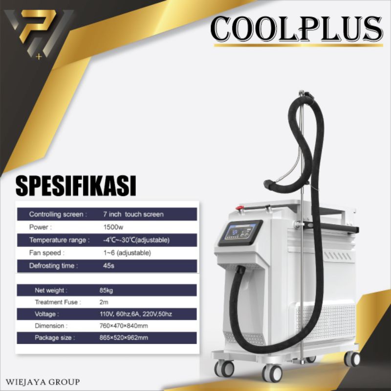 Alat Kecantikan Pendingin Kulit Coolplus Cooling Skin Laser IPL RF Original Garansi