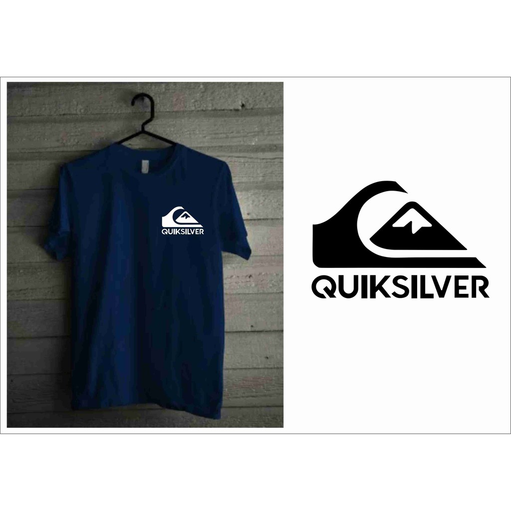 Kaos T-Shirt Logo Kiri Dada Kecil