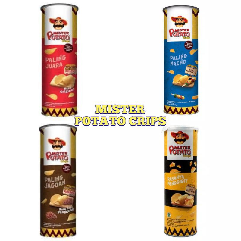 

MISTER POTATO Crips 100gr - Keripik Kentang