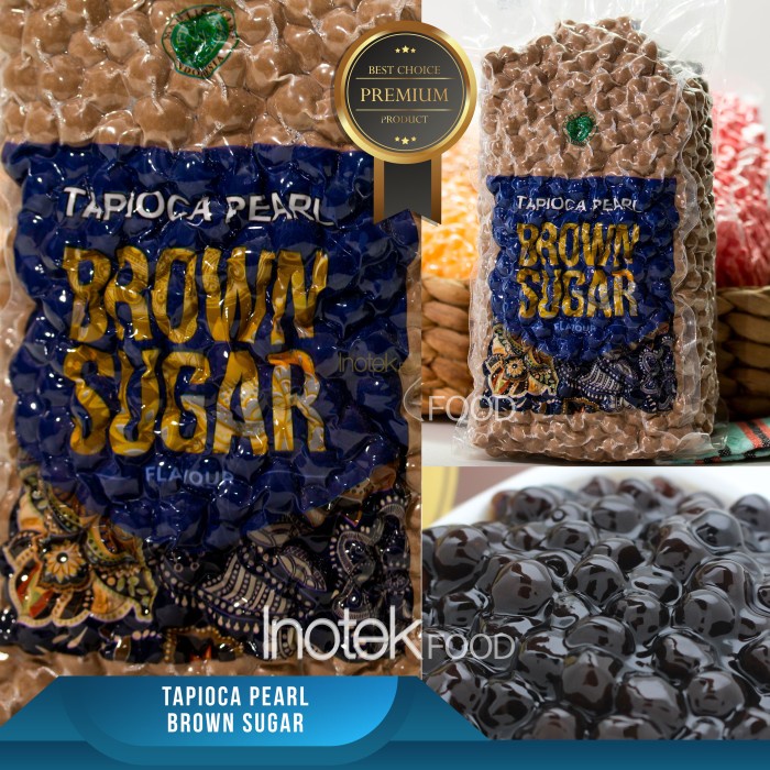

cs01477 Tapioca Pearl Brown Sugar / Boba Brown Sugar / Bubble Brown Sugar Da01D100