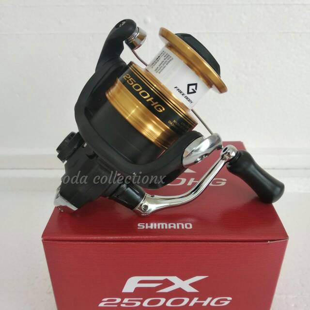 Reel SHIMANO FX 2500 HG FC drag 4kg 3bb new 2019 katrol pancing 2500HG