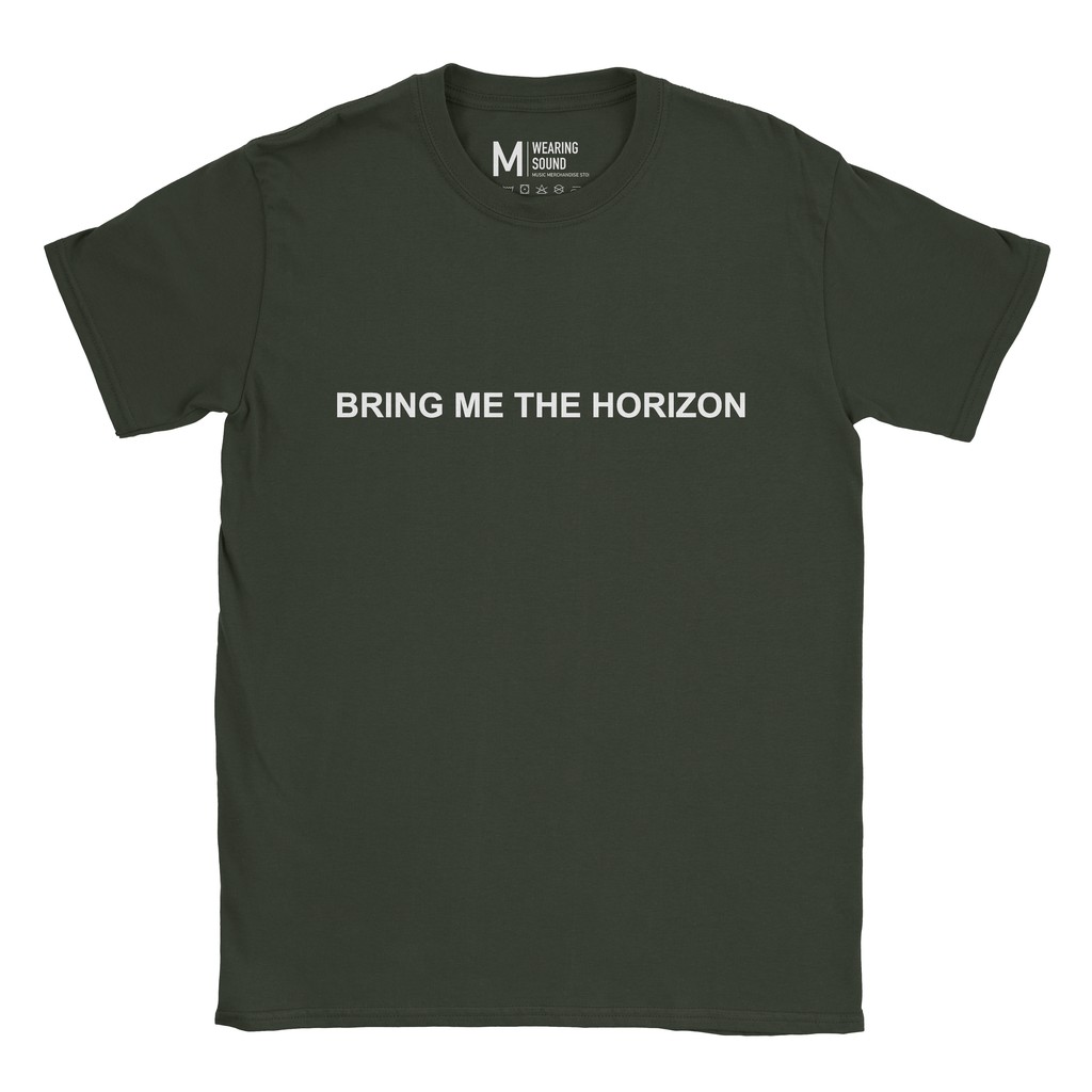 Baju Kaos Band BMTH Type Forest Green