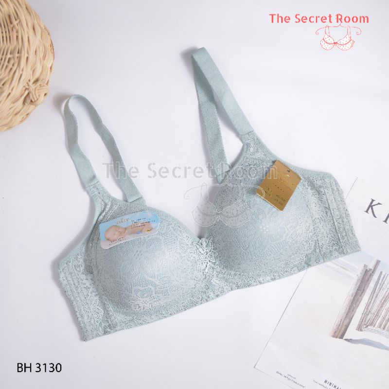 TALLY BRA BH BABY SKIN 3130 | CUP C I SUPER LEMBUT I BUSA TIPIS | TANPA KAWAT