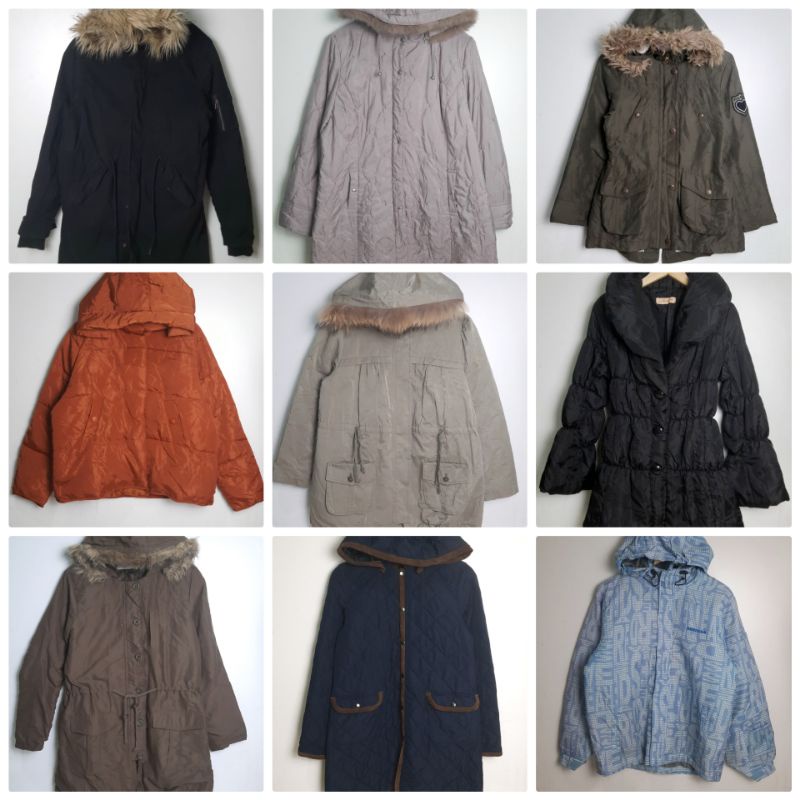 Jaket gunung tebal PL second