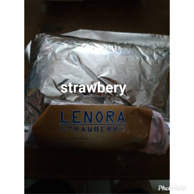 

Lenora strawbery repack 500gr / bubuk minuman / bubuk pop ice / bubuk milkshake