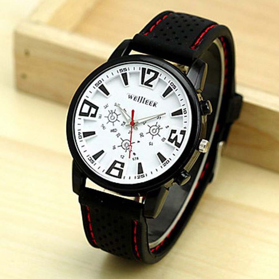 Mairu WA-03 Weijieer Jam Tangan Pria Analog Fashion Stainless Steel Quartz Analog Wrist Watch