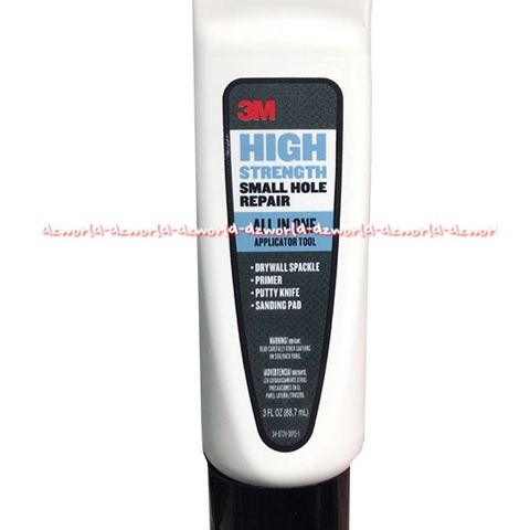 3M High Strength Small Hole Repair All in One Application Tools Lem Alat Dempul Perbaikan Untuk lubang Di Dinding Three M