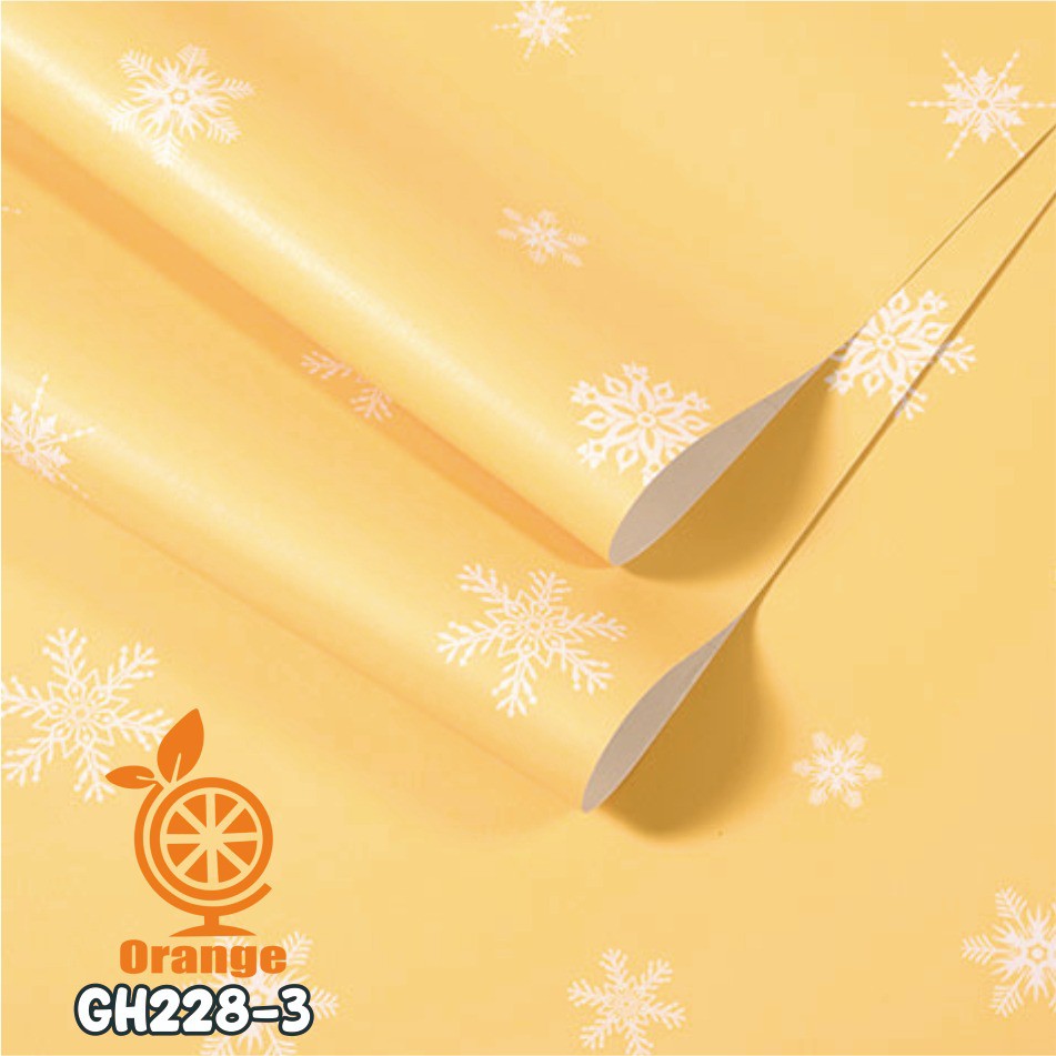 Wallpaper Dinding 3d Wallpaper Stiker Motif Elegant Wallpaper Aesthetic Uk 45Cm X 10M Gold Semi Polos-GH228-3