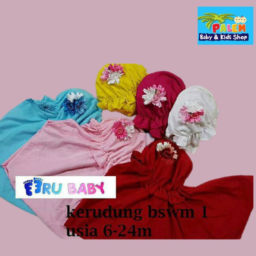 Eeru Baby Kerudung/jilbab bayi/kerudung bayi BSWN1