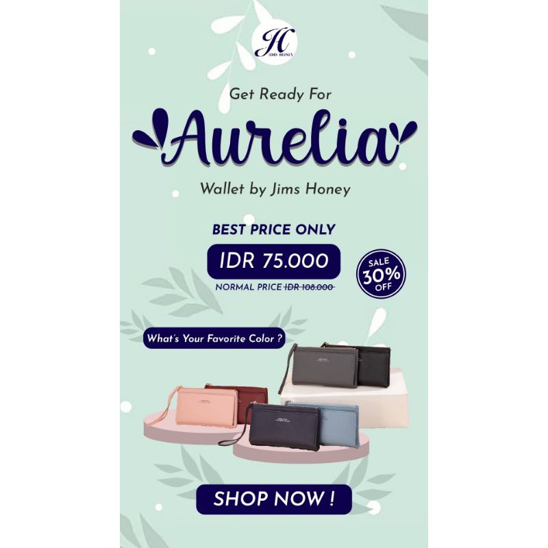 AURELIA wallet Jims Honey Original