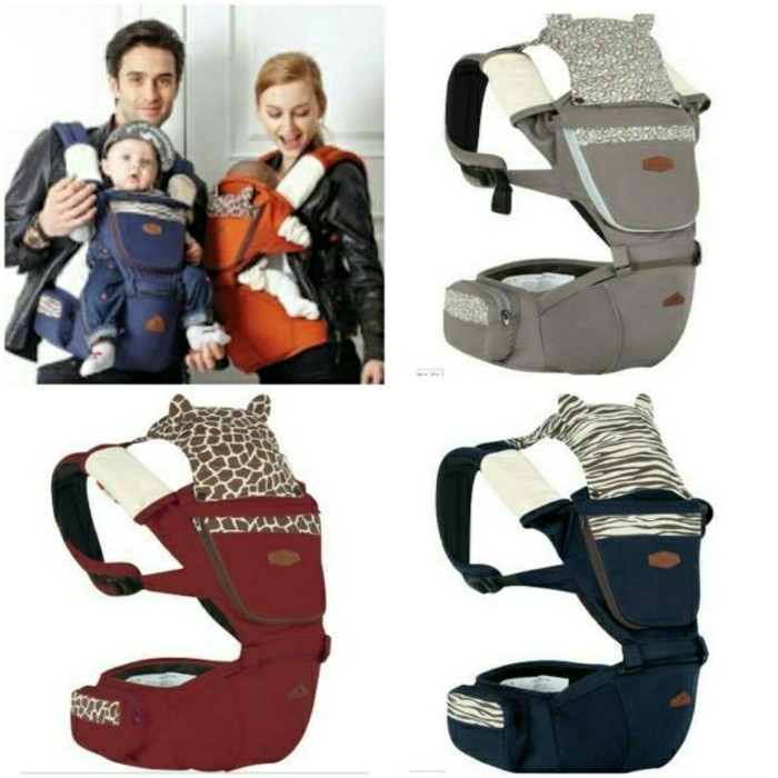 Baby Care - hipseat aiebao babycarrier motif gendongan baby bayi