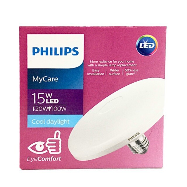 Lampu LED PHILIPS UFO Ceiling 15Watt 15 Watt 15 W 15W Putih