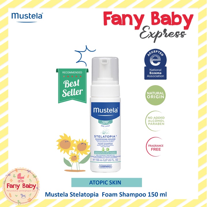 MUSTELA STELATOPIA FOAM SHAMPOO 150ML