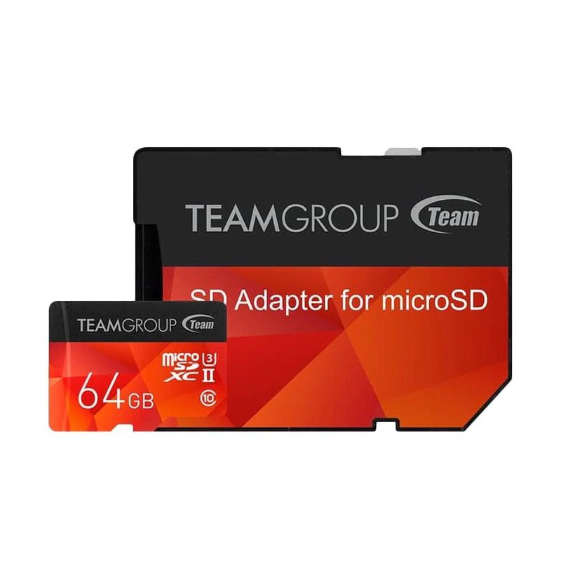 TEAMGROUP Xtreem MicroSDXC 128GB UHS-II U3 + Adapter / 64GB UHS-II U3/ Adapter SD CARD