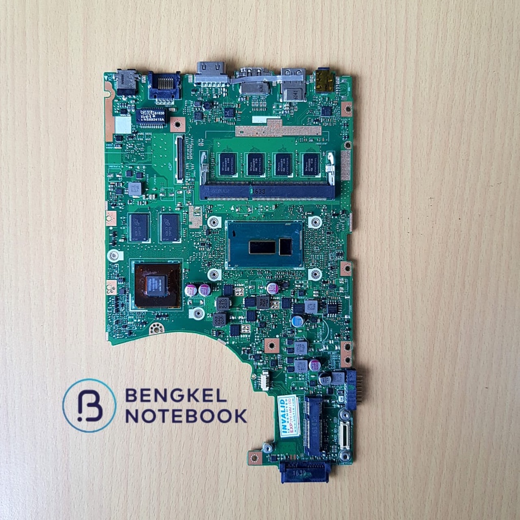 Motherboard Asus A455L X455L X455LD REV 2.1 Core i5 Nvidia VGA DDR3 4Gb