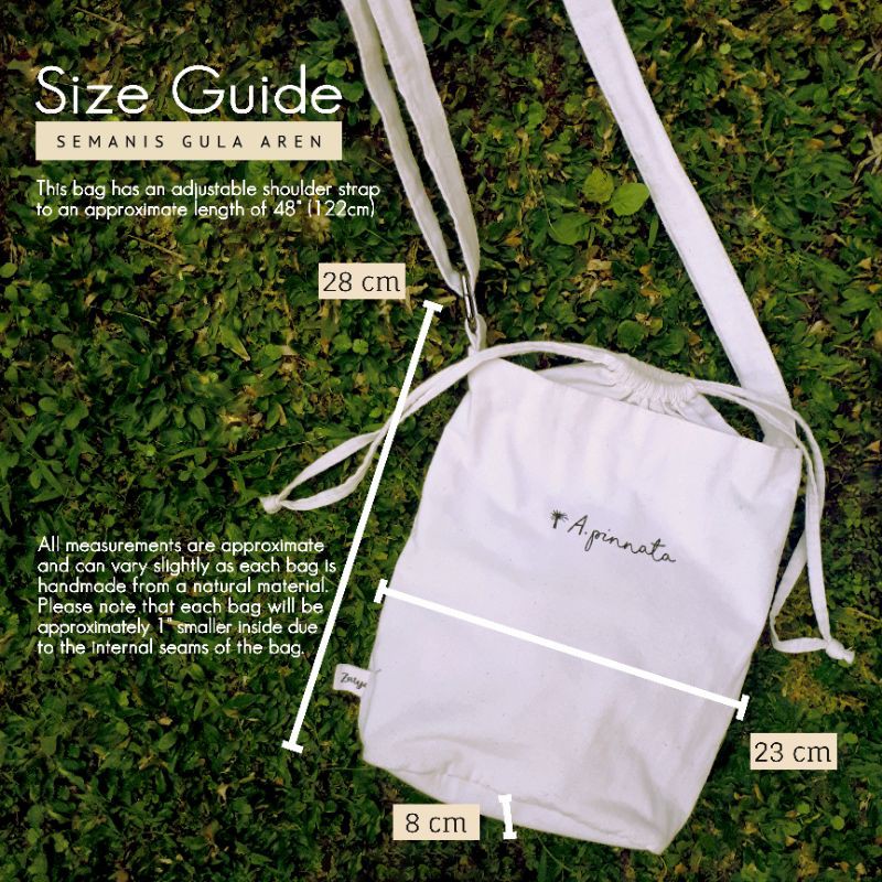 Sling Bag A.pinnata New Model by Zatya (new) free dustbag