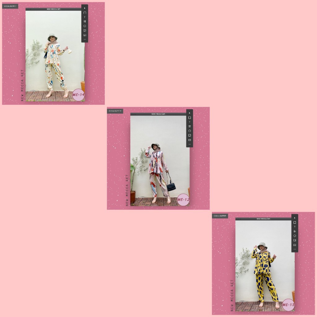 Baju Tidur New Mecca Set Piyama Katun Rayon Premium