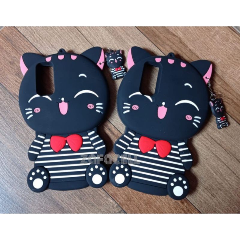 Case Vivo Y12S / y12s Softcase 3D Cover Casing Silikon Karakter Mimicat Lucu