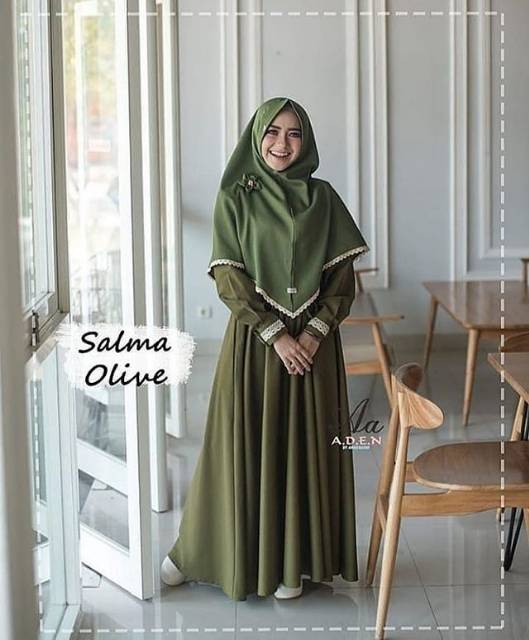 Salma Syari Vol 2 -DRESS MUSLIM -fashion wanita- baju wanita -baju gamis -dress -gamis -gamis wanita