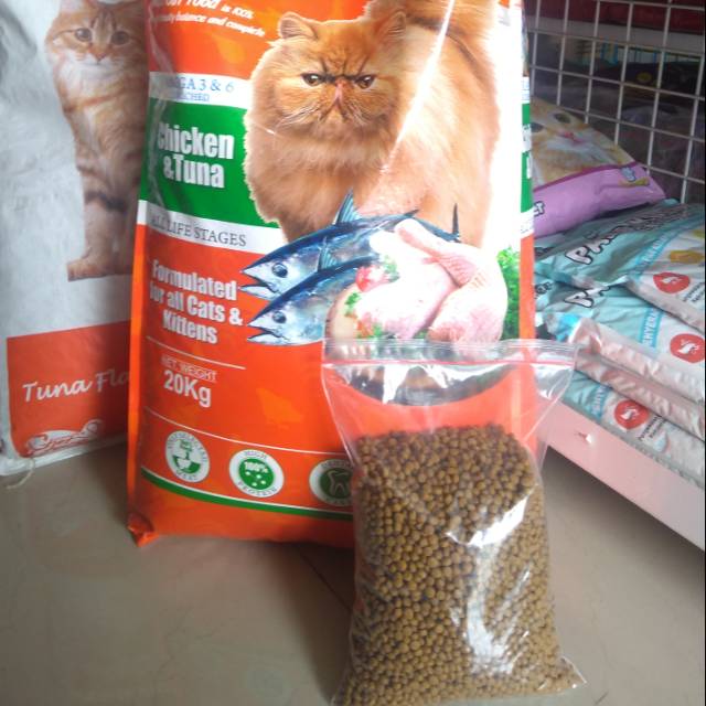 Maxi Makanan Kucing 1kg Repack Makanan Kucing Maxi Shopee Indonesia