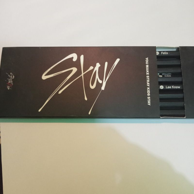 Stray kids official fanship pensil 1st /skz/pencil/fankit/straykids