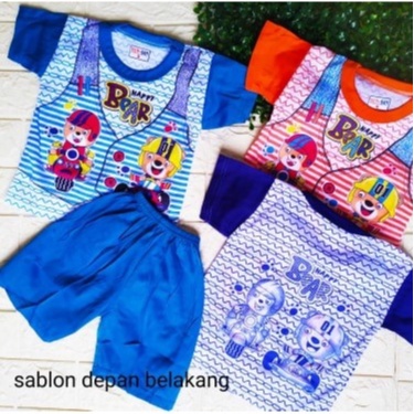 Setelan Baby PDK /0-12Bulan /Murah Berkualitas /Real Picture / Happy Bear