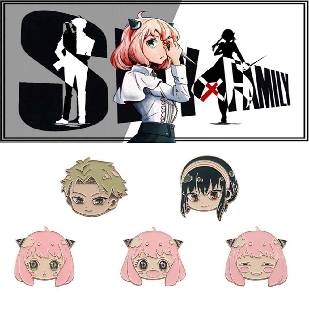 Lanfy Anime Gantungan Kunci Lucu Unisex Perhiasan Aksesoris SPY FAMILY Joel Menjuntai Anting