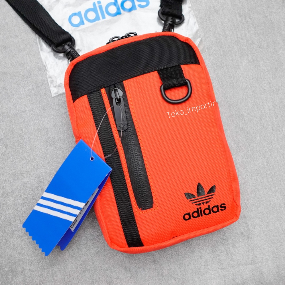 Tas Slingbag Adidas Mini Trefoil / Tas Selempang Pria Impor Mirror ORI