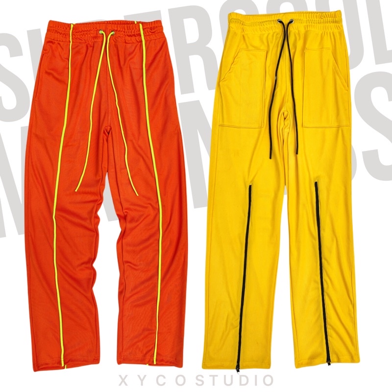 TRACK LOUNGE PANTS | celana panjang pria wide leg