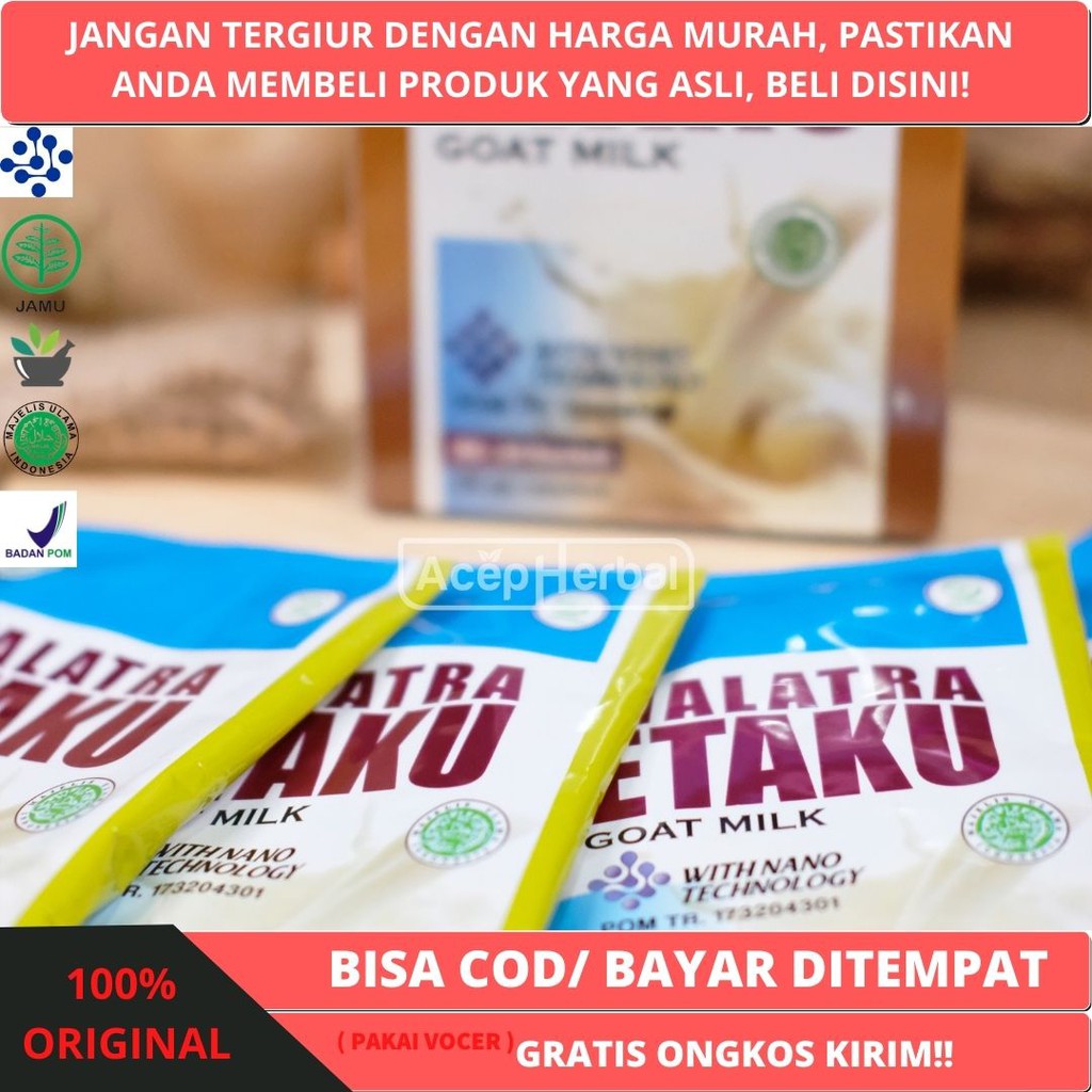 

SUSU KAMBING ETAWA // Susu Kambing Untuk Mengatasi INSOMNIA - SUSAH TIDUR - HALAL MUI BPOM RI