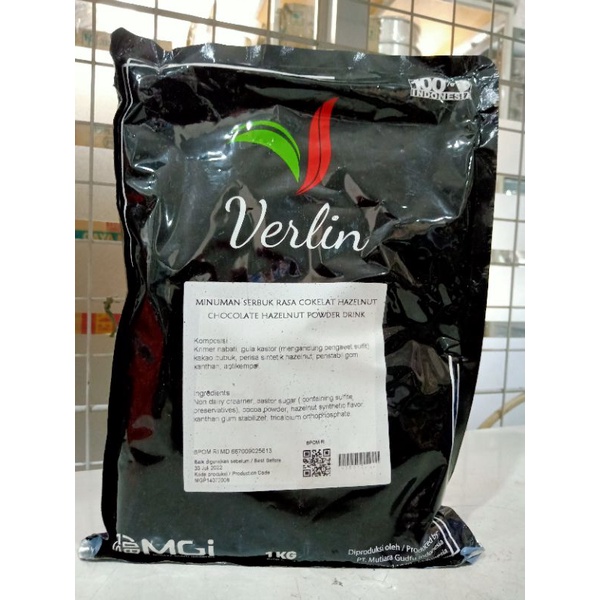 

VERLIN RASA CHOCOLATE HAZELNUT POWDER DRINK/SERBUK MINUMAN 1KG