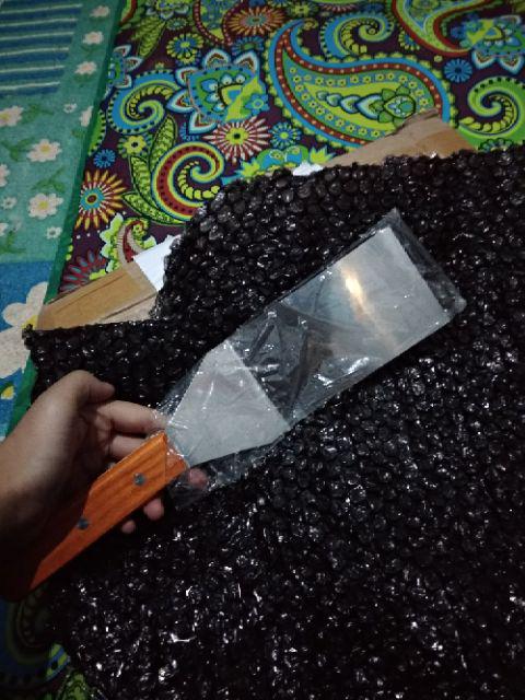 Spatula Sutil Turner Pizza Martabak Teppanyaki Wood Griddle Stainless