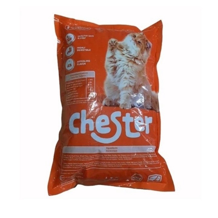 CHESTER 1KG Cat Food - Makanan Kucing Repack