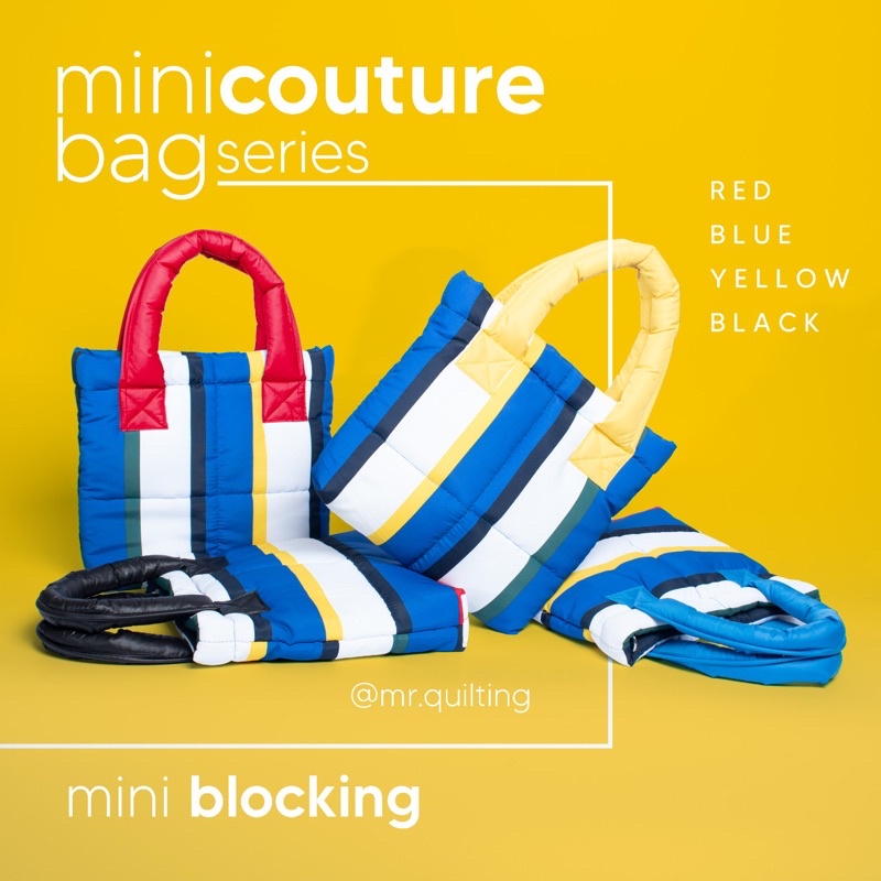 Mr.quilting mini couture bag (limited edition)