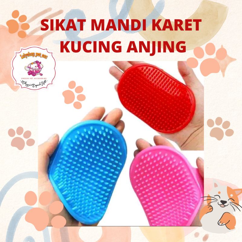 SIKAT MANDI KARET KUCING ANJING