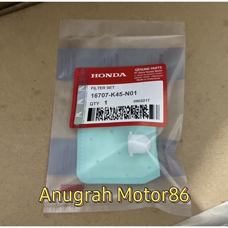 16707-K45-N01 Filter Set Filter Pompa Bensin CB150R CBR CRF CB150 Verza