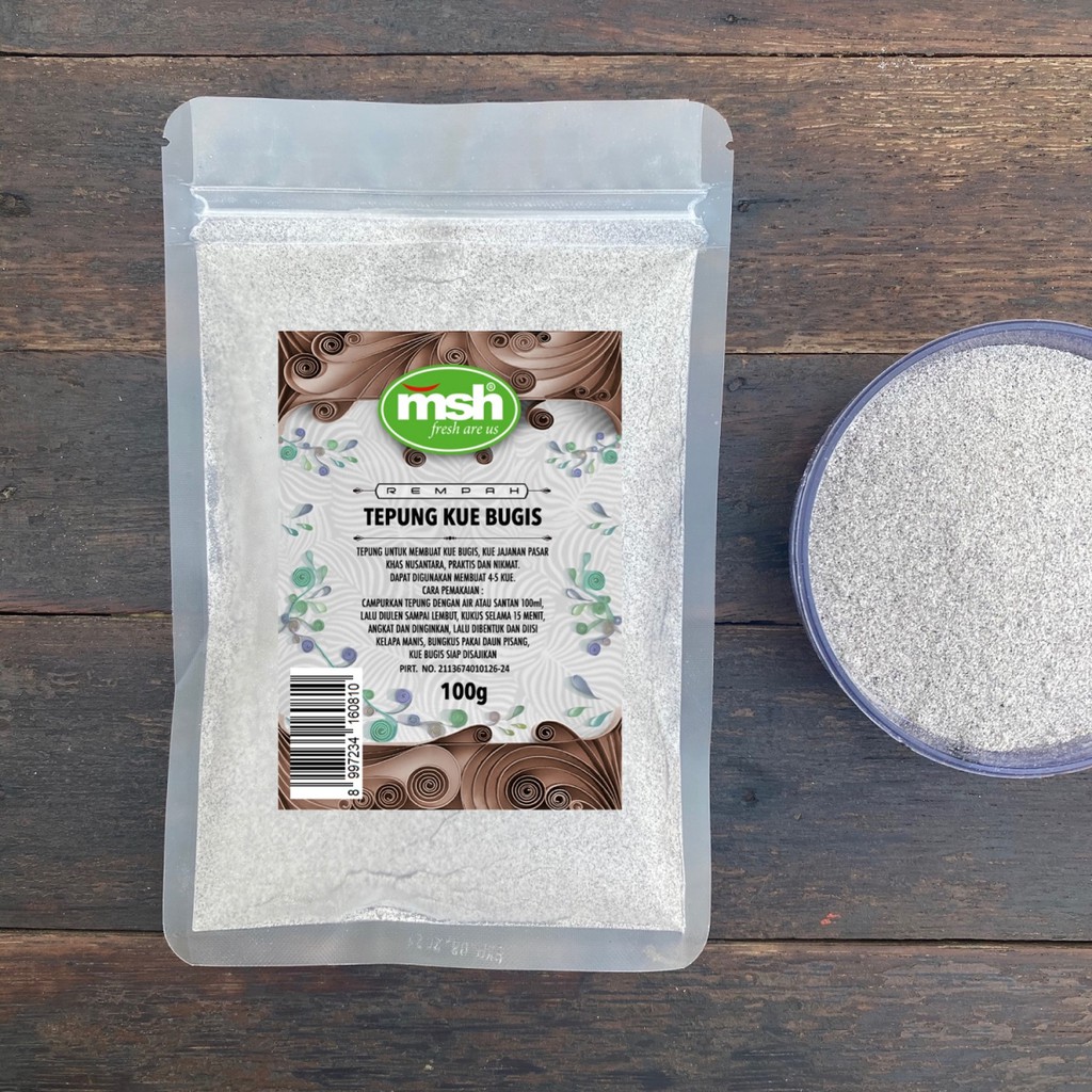 

Premium MSH Tepung Kue Bugis 100 g