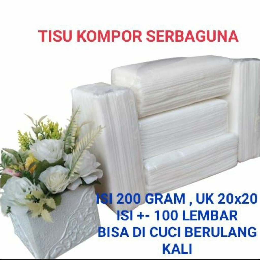 Tisu kompor/tisu ajaib/tisu serbaguna 200gram bisa di cuci 3-4kali