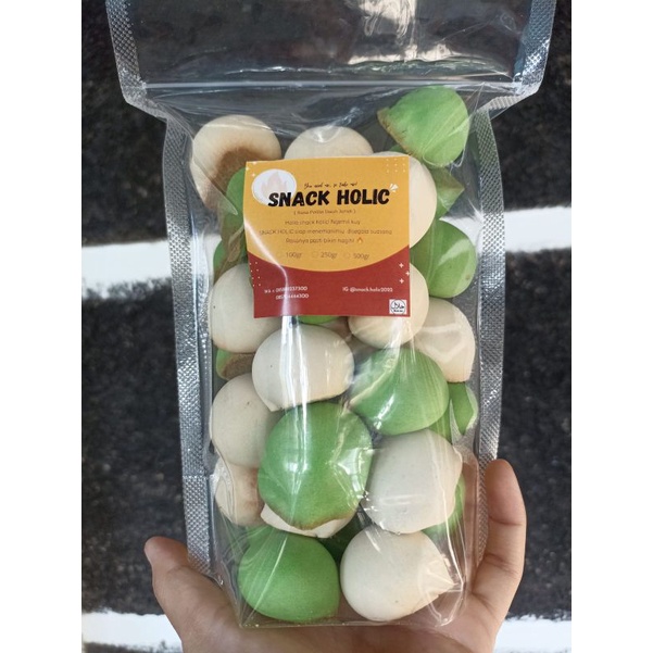 KUE NOPIA MINO MIX PANDAN + ORI ISI GULA MERAH