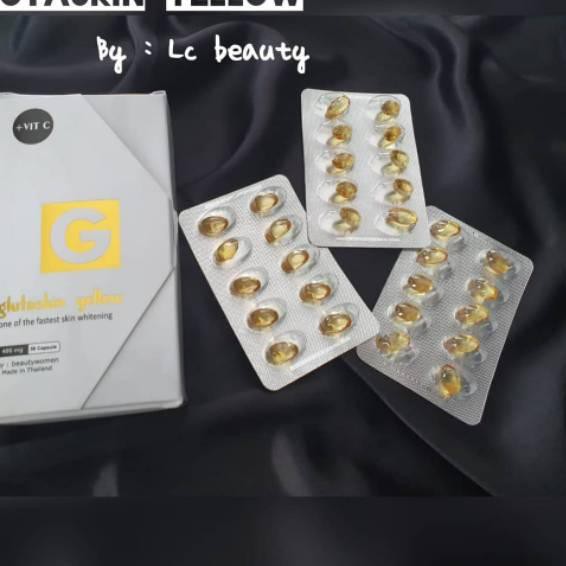 Hot - GLUTASKIN / GLUTASKIN YELLOW LC BEAUTY / GLUTA LC BEAUTY ORIGINAL ..