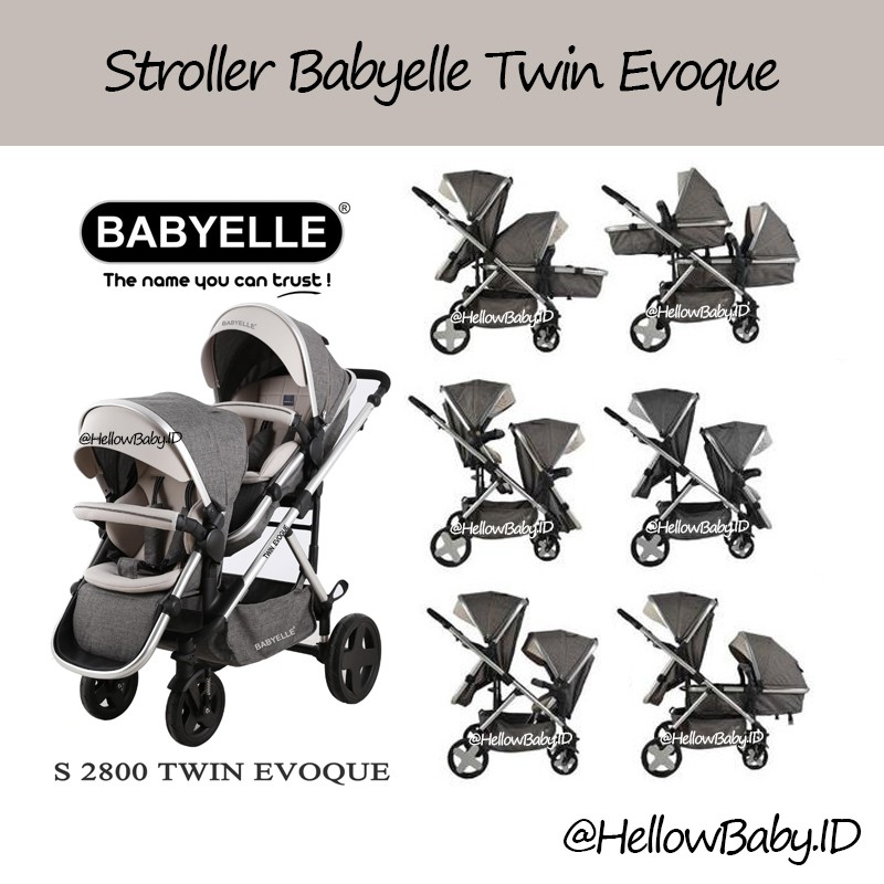 stroller baby elle twin