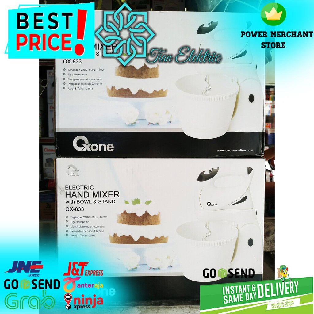 OXONE OX-833 Mixer Bowl With Turbo Power