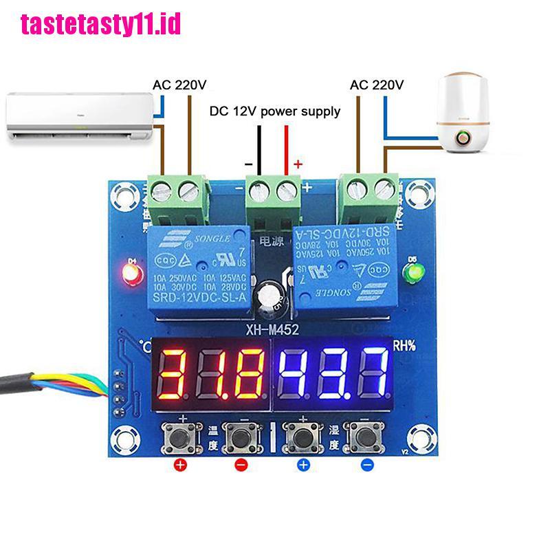 Xh-m452 Thermostat Digital LED DC 12V