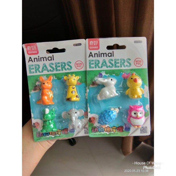 

Murah Unicorn Eraser Set - Pensil Topper Eraser Set - Penghapus Unicorn X2 Gilaa!!!