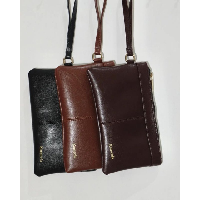 clutch kulit papirut pouch clutch dompet wanita tas pesta murah clutch