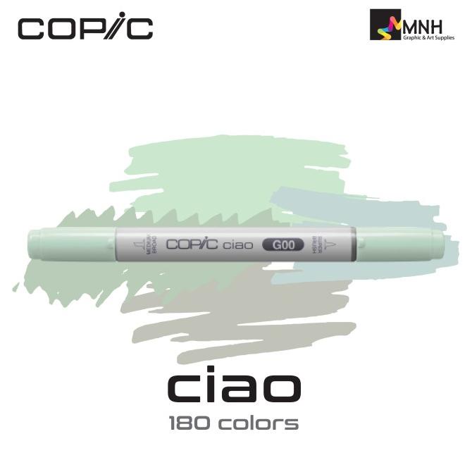 

Copic Ciao Marker Green Series (Satuan) G000- G29