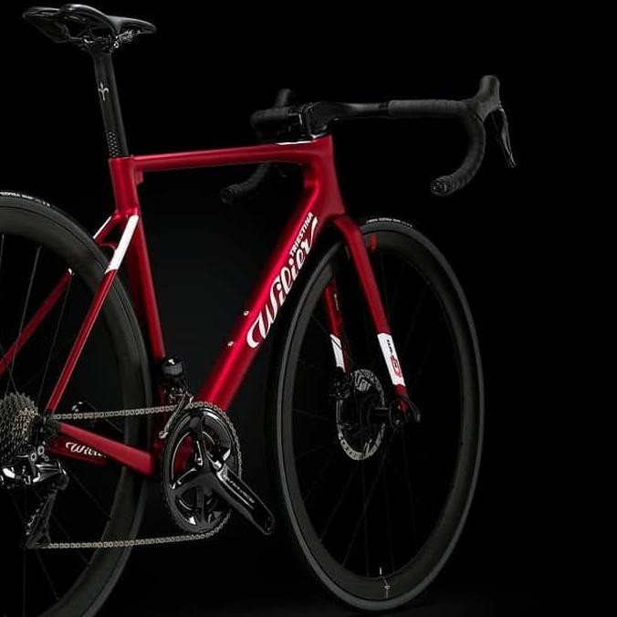 Frameset Wilier Zero Slr E3 Velvet Red Size S With Integrated Stem